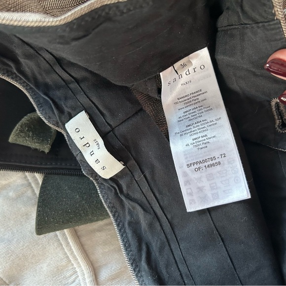 Sandro Brown Trousers - Picture 7 of 7